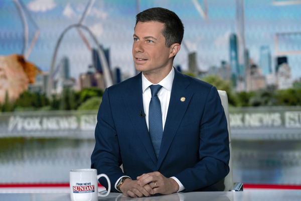 Transportation Secretary Pete Buttigieg.