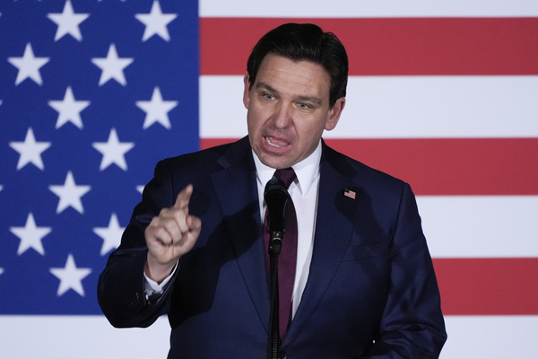 Florida Gov. Ron DeSantis (R).