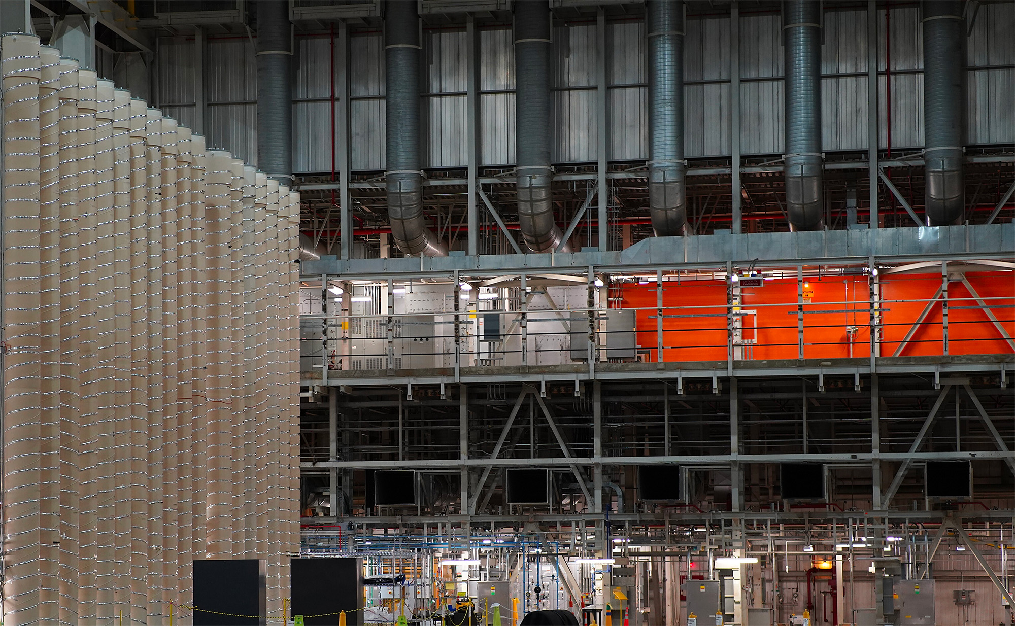 Centrifuges at a plant in Ohio.